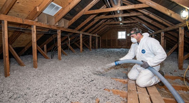 Ceiling Insulation Installation in Longmont, CO