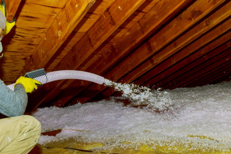 Insulation Installation in Attic